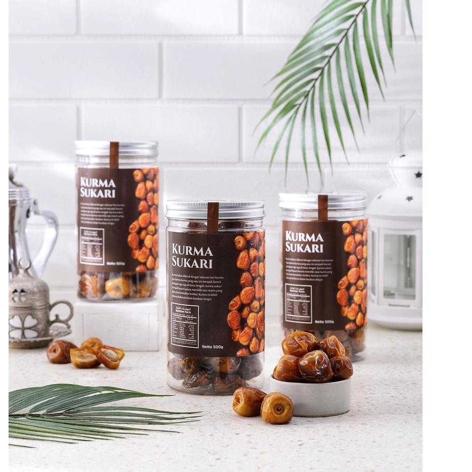 

Bisa COD Kurma Sukari Premium 500gr Kurma Sukkari Basah Original Lembut Kurma Raja murah