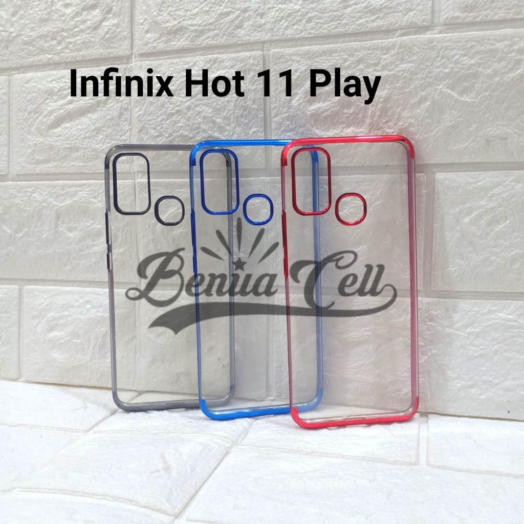 CASE HOT 11 PLAY - CASE PREMIUM SHINING CHROME INFINIX HOT 11 PLAY