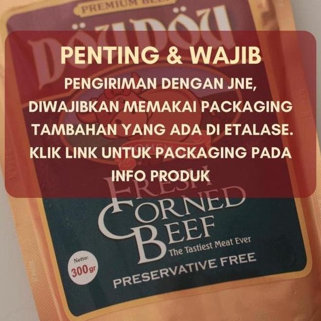 

hoot sale Dou Dou Corned Beef terjamin ---Termurah---