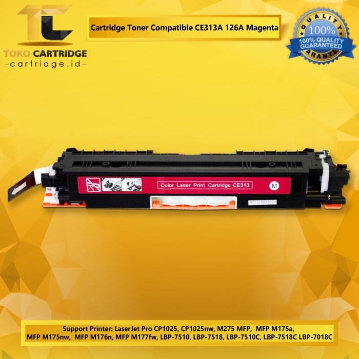 Toner Cartridge Compatible CE310A CE311A CE312A CE313A 126A For Printer CP1025 CP1025nw M175a M175nw LBP7510 LBP7518