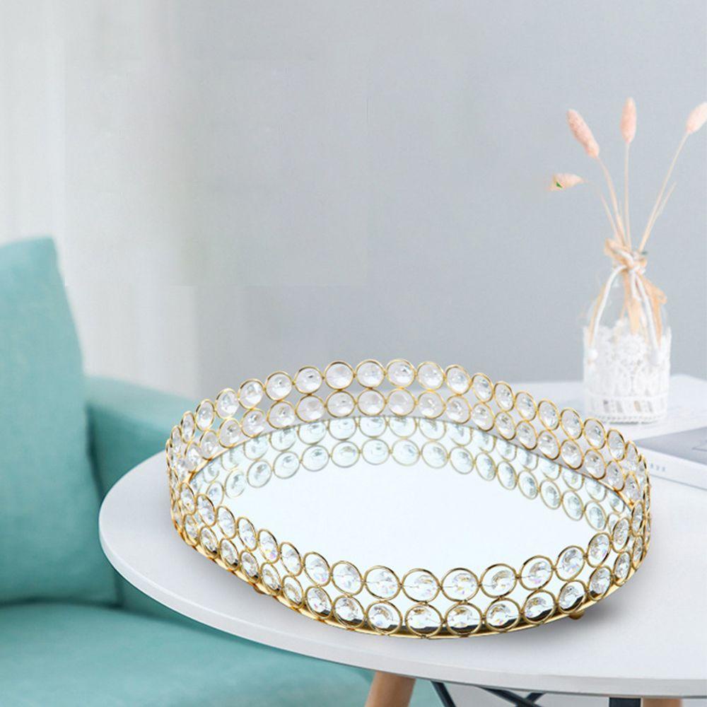 TOP Nampan Make up Baki Perhiasan Organizer Kosmetik Permata Diamond