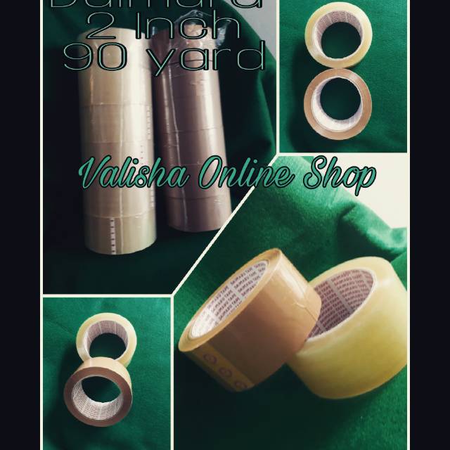 

DAIMARU Lakban Bening & Coklat Ukuran 2 Inch x 90 Yard