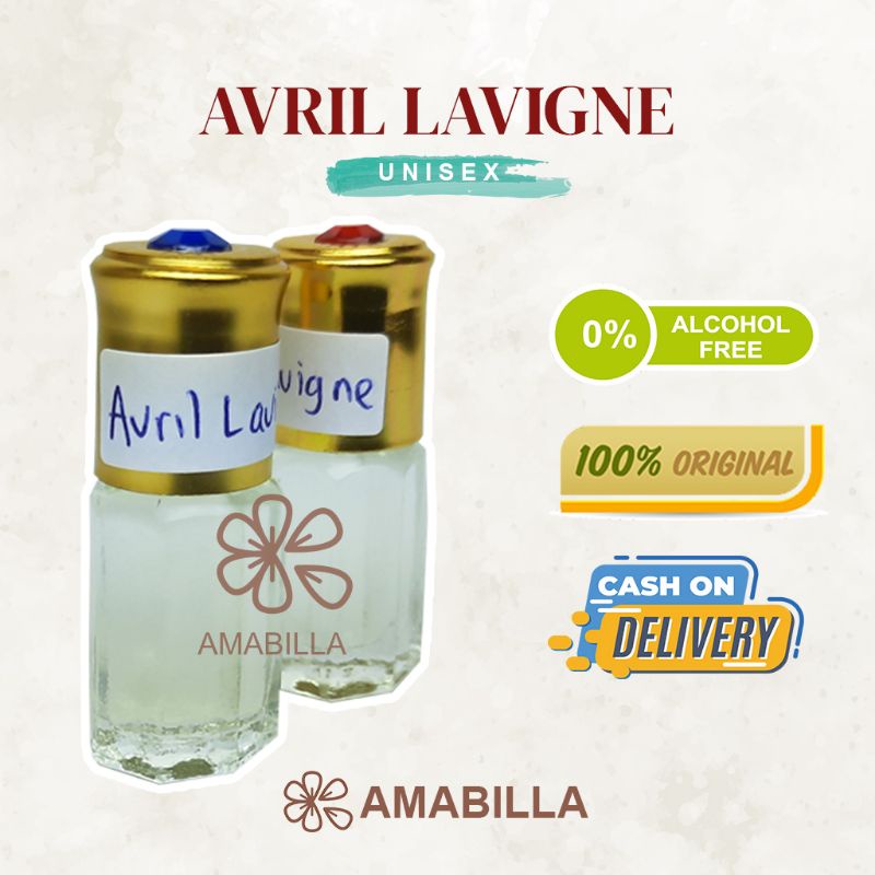 Parfum Aroma AVRIL LAVIGNE Original Non Alkohol 3ml 6ml 12ml Parfum Original Bibit Parfum Murni AVRI