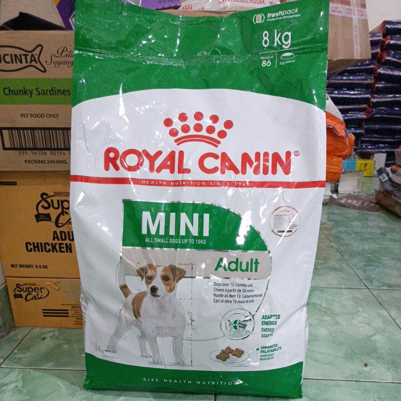 Ekspedisi Royal Canin dog mini adult 8kg Freshpack/ Rc mini adult