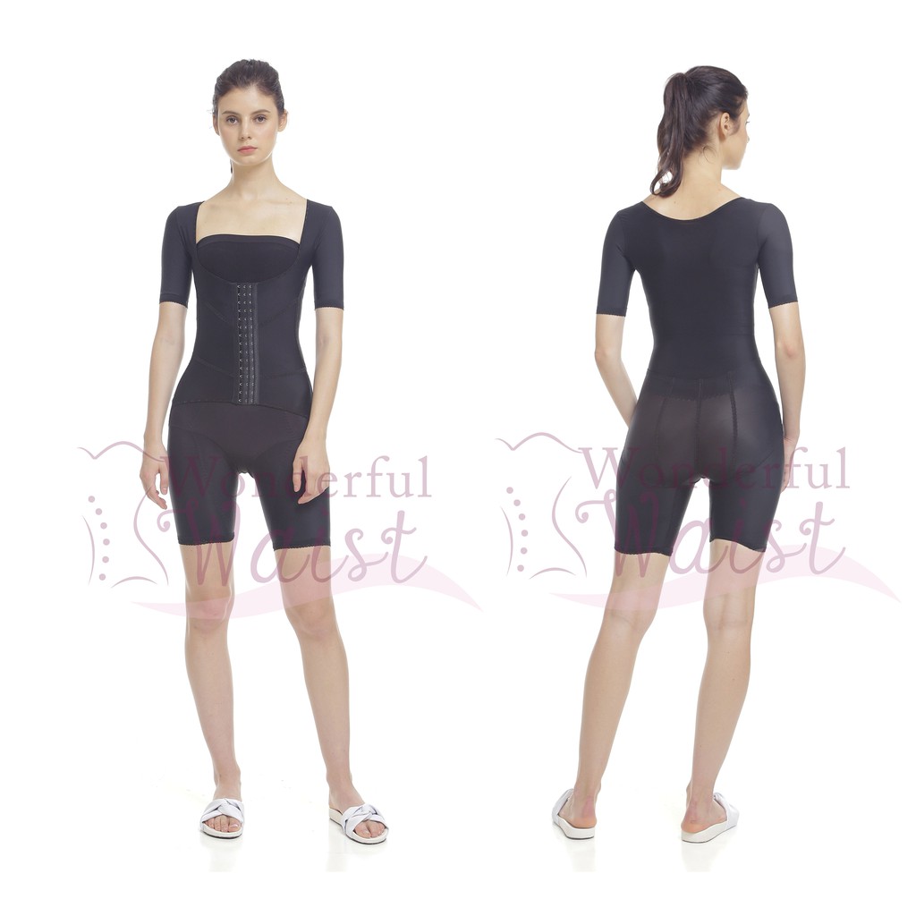 Tourmaline full body shaper / korset seluruh badan / pembentuk badan / pakaian pelangsing