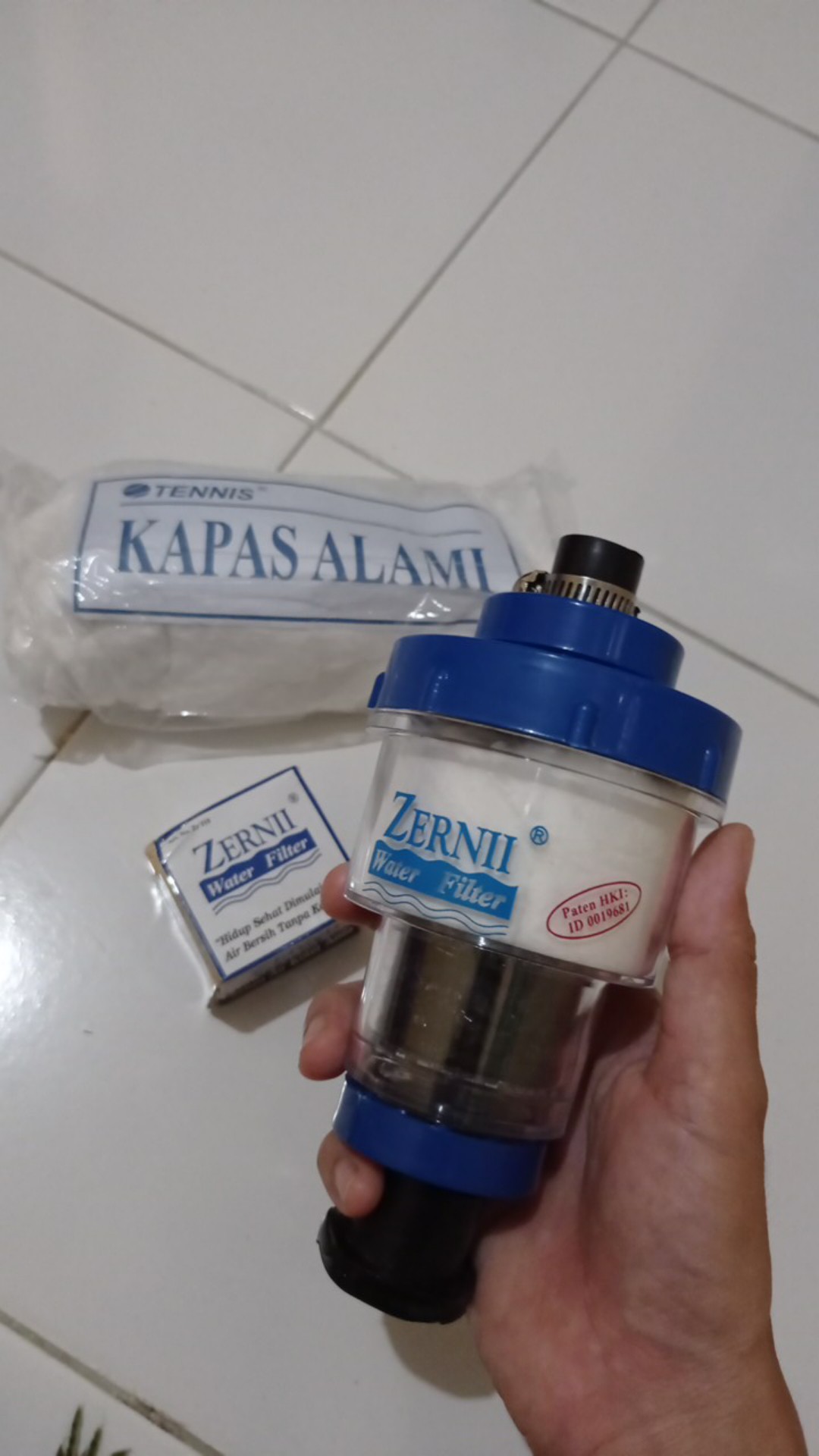 Paket Zernii 1 Zernii , 1 Kapas , 1 Karbon Filter