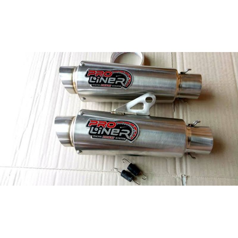 Silincer Knalpot Proliner Inlet 38/50 motor Matic/Bebek/Sport