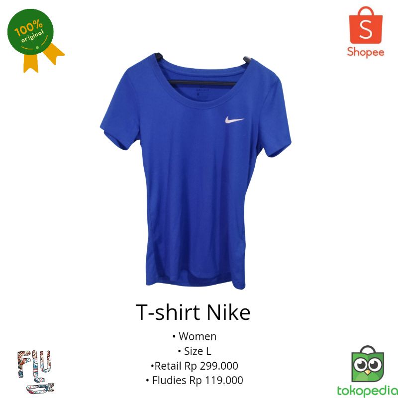 FLUDIE T-SHIRT NIKE ORIGINAL WOMEN