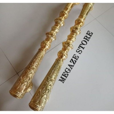 Pull Handle Pintu Rumah Mewah Baut Tembus Gagang Pintu Gada Gold Mewah