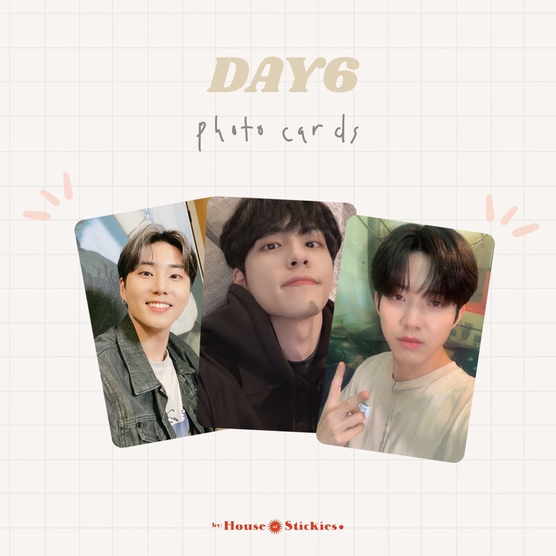 DAY6 Unofficial Photocard (Boyfie Selca Edition)