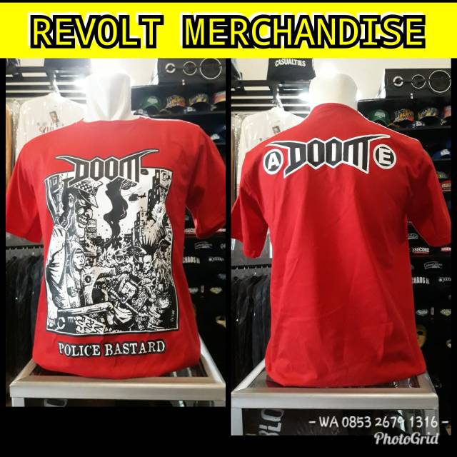 T-shirt DOOM (police bastard)