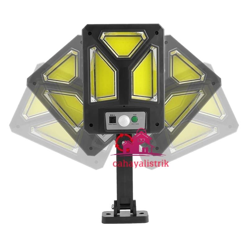 LAMPU TENAGA SURYA OUTDOOR IP69 120 WATT - LAMPU JALAN PAGAR DAN TAMAN