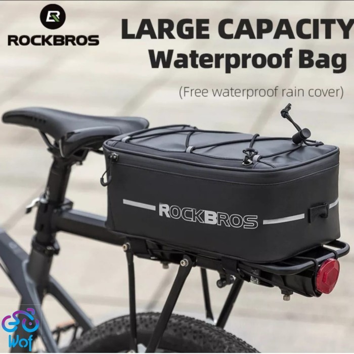 Rockbros Bicycle Bag Waterproof 4L Travel Trunk Tas Bagasi Sepeda A17