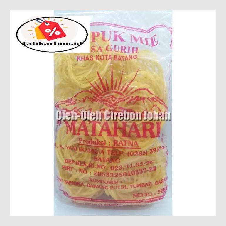 S50Tat Krupuk Mie Kuning Matahari Atr05Ytt