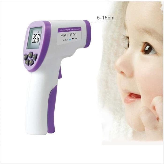 YOUNGME THERMOMETER PREMIUM DIGITAL INFRARED YMITF01 TERMOMETER sertifikasi CE