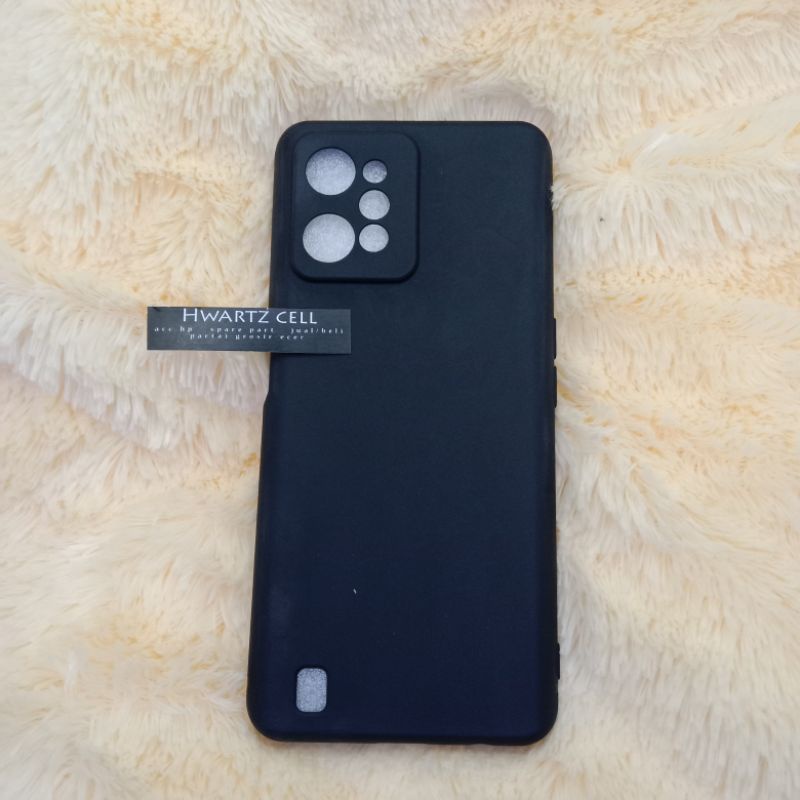 P/B- Premium BLACK Case SOFTCASE KESING COVER REALME C30S C35 C31 C30 Casing Hitam Protect Camera Softcase Black High Quality