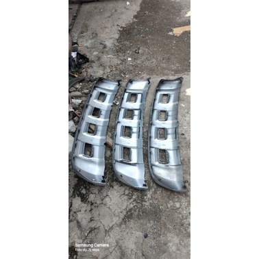 cover bemper depan new pajero dakar 2016