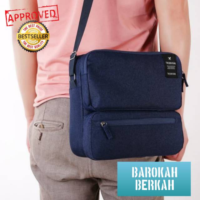 Tas Travelling Korea Banyak Kantong