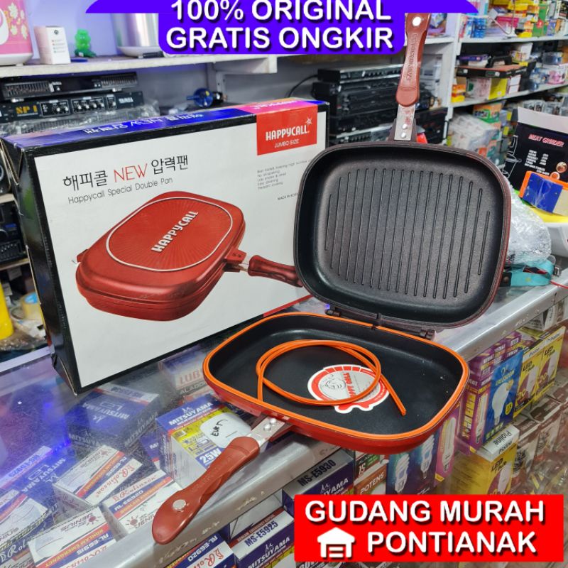 HAPPY CALL DOUBLE PAN UKURAN JUMBO SIZE
