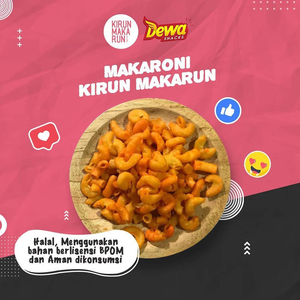 

SNACK SANG DEWA MAKARONI KIRUN MAKARUN