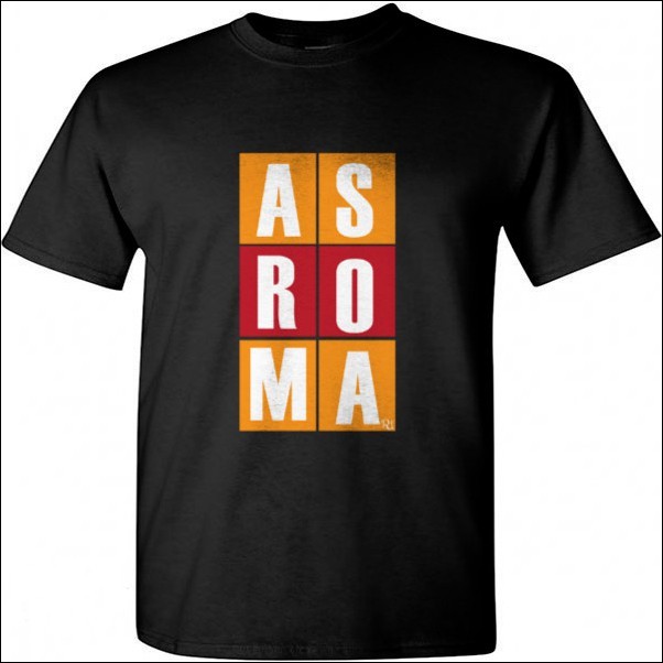 Kaos AS ROMA KLASIK BIG SIZE Lengan Pendek Cotton Combed 100% M L XL XXL XXXL XXXXL XXXXXL All Size