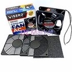 Axial Fan Blower / Cooling Fan 220V Size 12x12 Body Besi