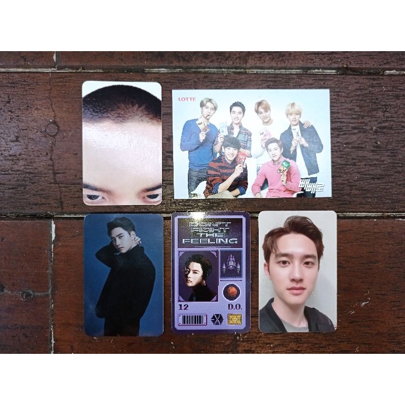 [OFFICIAL] RARE PC EXO D.O. Kyungsoo Universe, Lightstick, Don't Fight The Feeling, Peppero