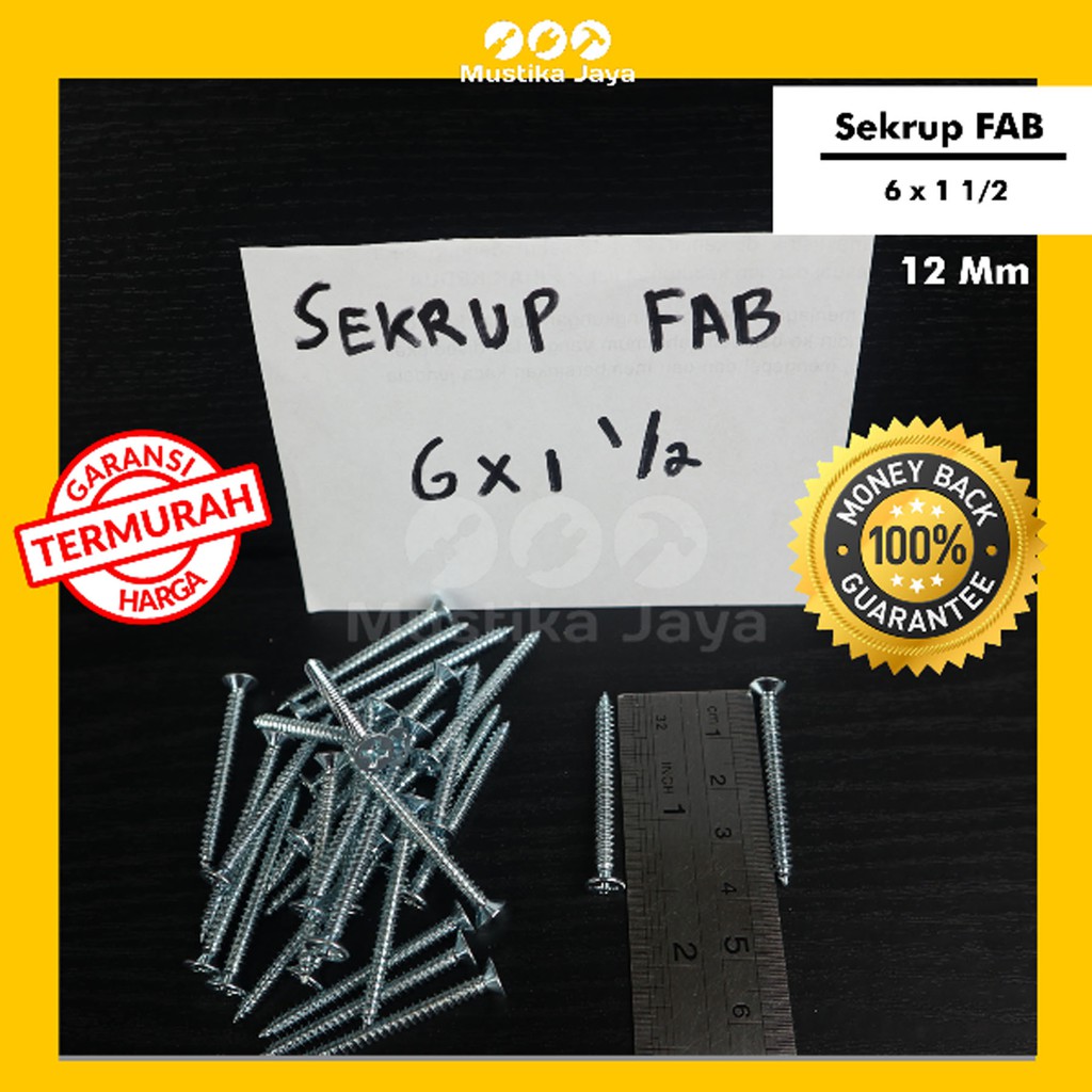 Sekrup FAB 6 x 1 1/2