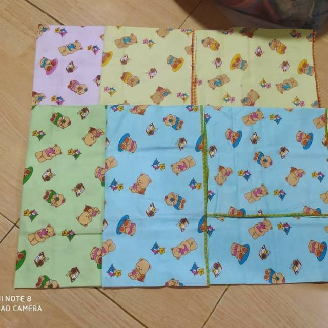 Bedong bayi flanel kuwata premium 120x90 (6pc)