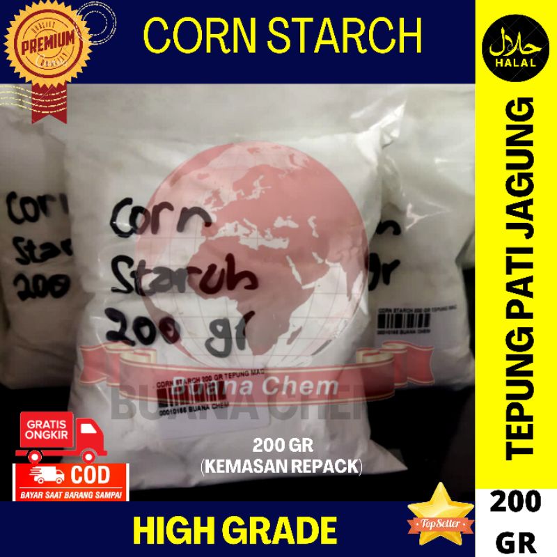 

Corn Starch 200 GR / Tepung Maizena/ Tepung Pati J