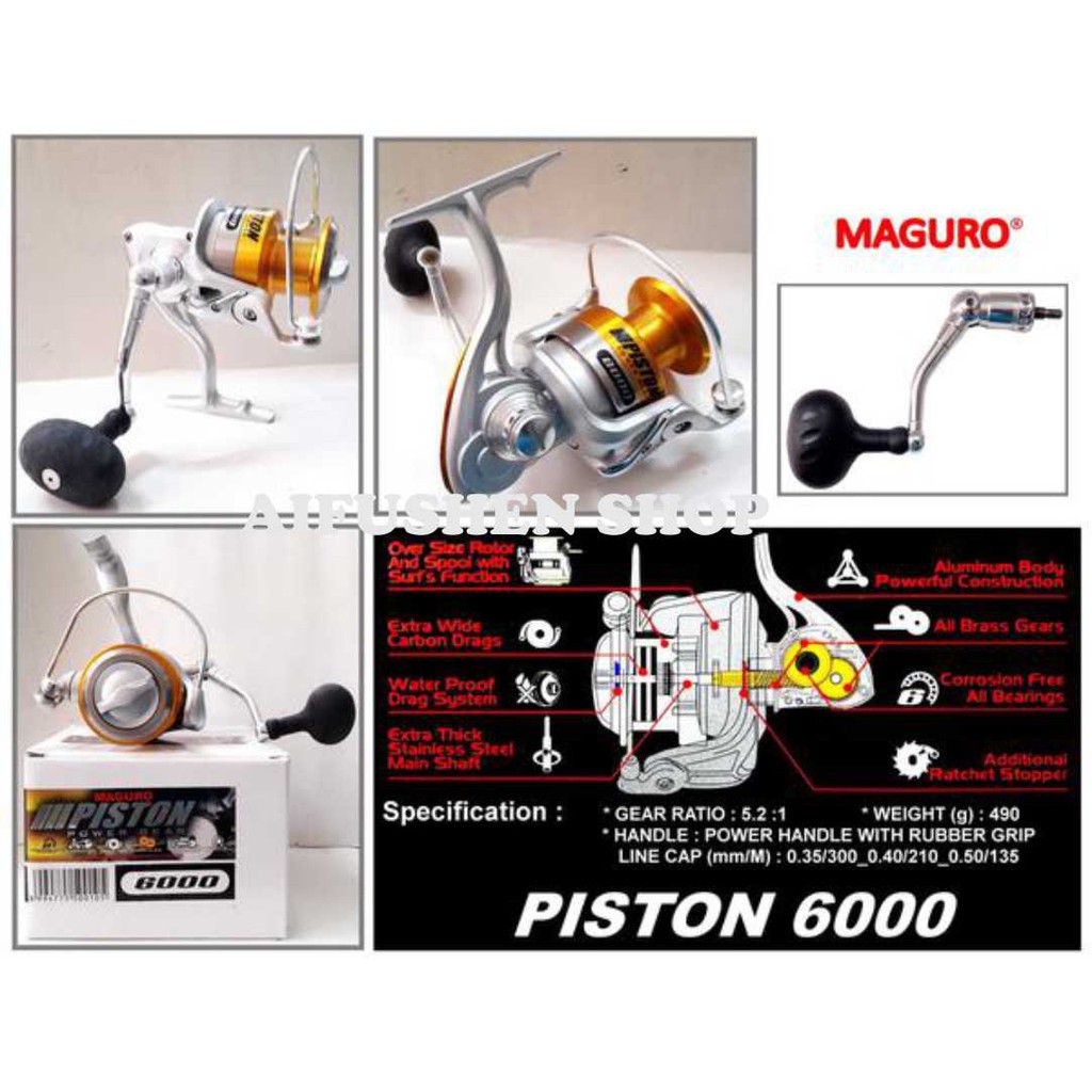 REEL MAGURO PISTON