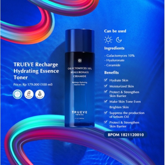 Trueve Hydrating Refining Glowing Acne Treatment Advance Soothing Essence Toner