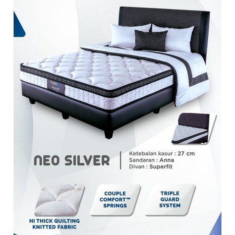 Springbed Comforta Superfit Neo Silver - FullSet