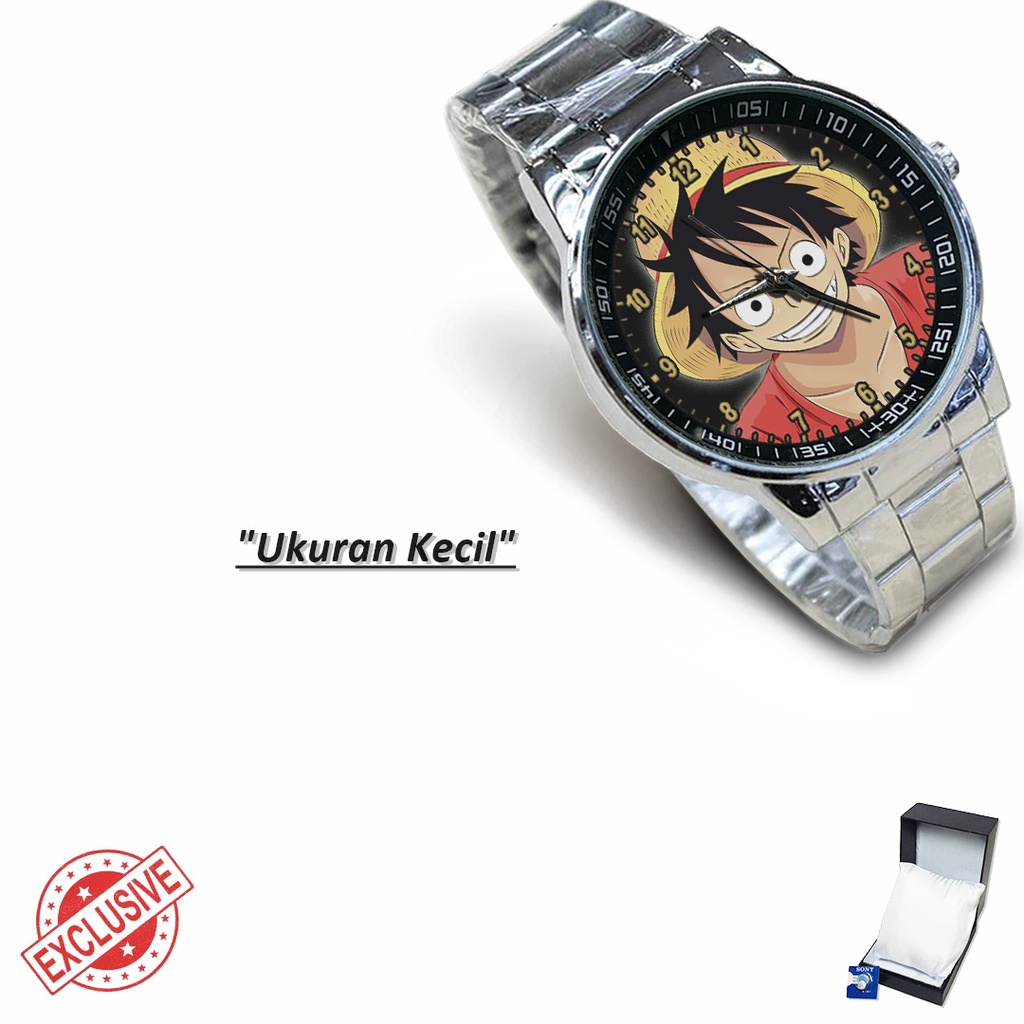 Jam Tangan Rantai Couple ONE PIECE MOTIF 2 (Special)