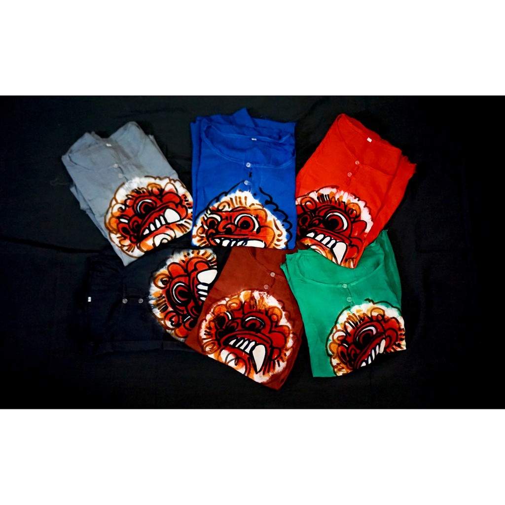 BAJU BARONG LUKIS DEWASA BALI