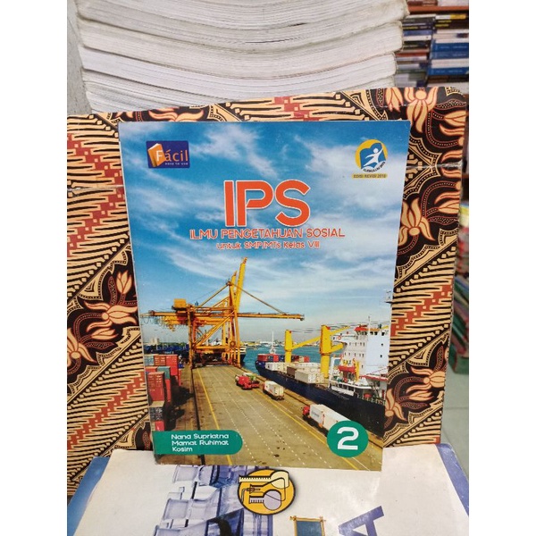 Jual buku IPS kelas 8 SMP pacil grafindo Indonesia