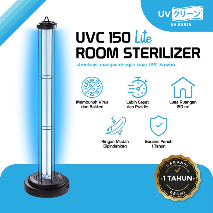 Uv Sterilizer Ruangan Besar 150 Watt - Sterilisasi Sinar Uv & Ozon