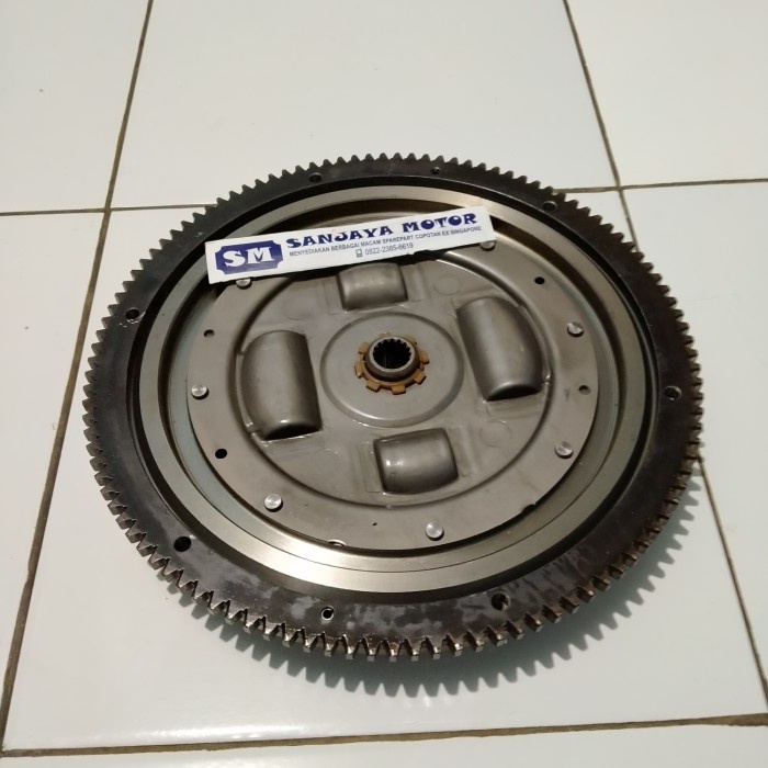 {ElvinaStore} roda gila flywheel flywhel flewil honda city jazz idsi or vtec vitec Berkualitas