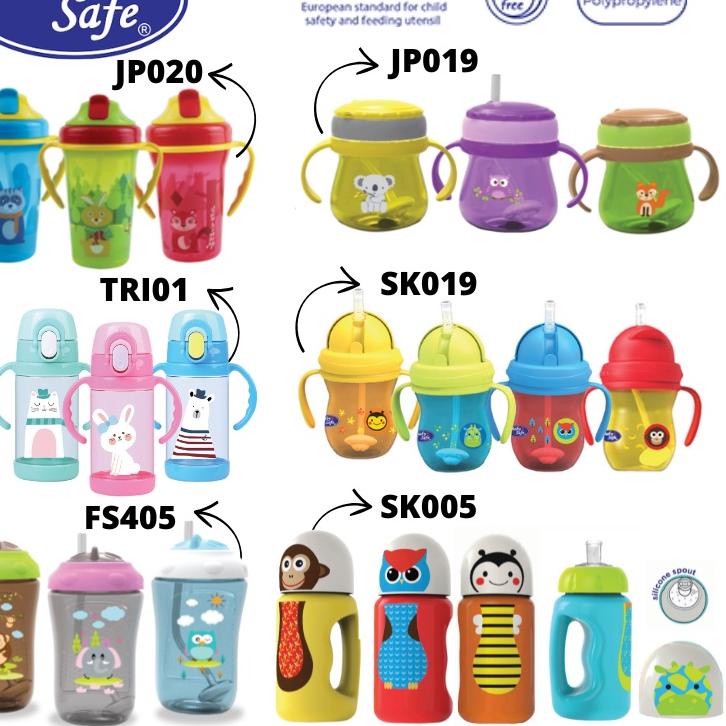 Baby Safe Training Cup  Botol Minum Sedotan Bayi Anak 정