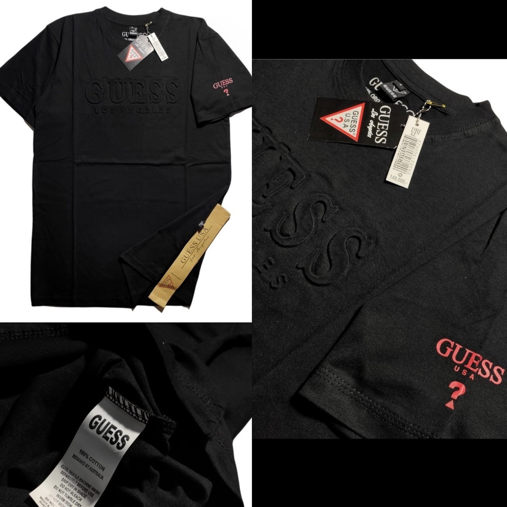 kaos t-shirt distro pria original/kaos distro pria/full tag n lebel/sablon timbul