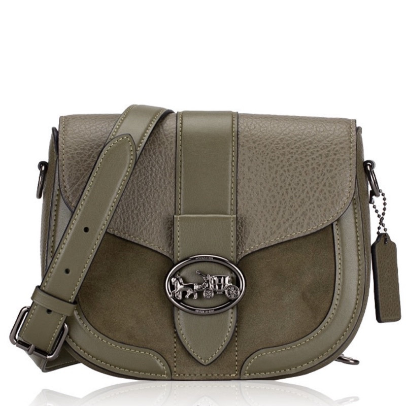 C2805 GEORGIE SADDLE BAG KELP
