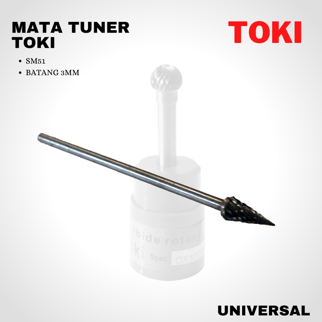 Mata Cuner Toki SM5I batang 3mm