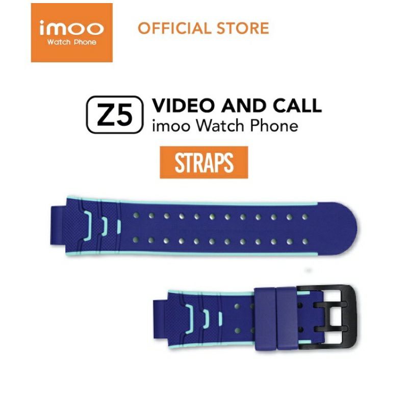 TALI STRAPS JAM IMOO Z5 WATCH PHONE ORIGINAL - Pink Ungu & Hijau Biru Bisa Juga Untuk Sabuk Jam Imoo
