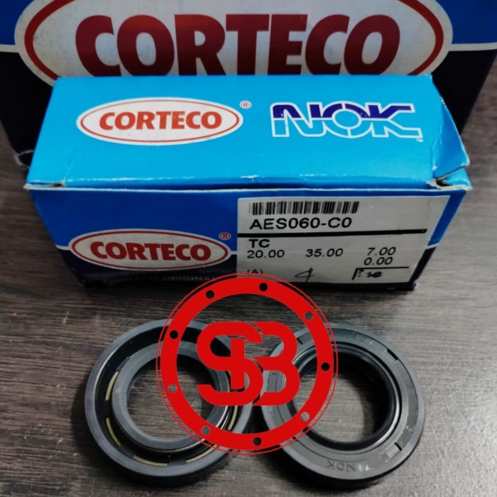 Oil Seal TC 20 35 7 / 20x35x7 / 20.00 35.00 7.00 NOK