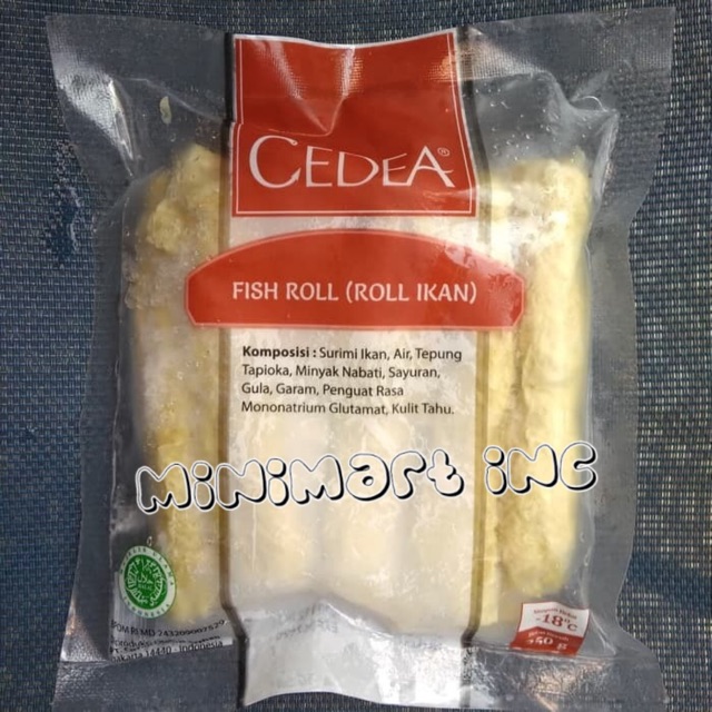 

[GOJEK&GRAB] Fish Roll Cedea 250gram