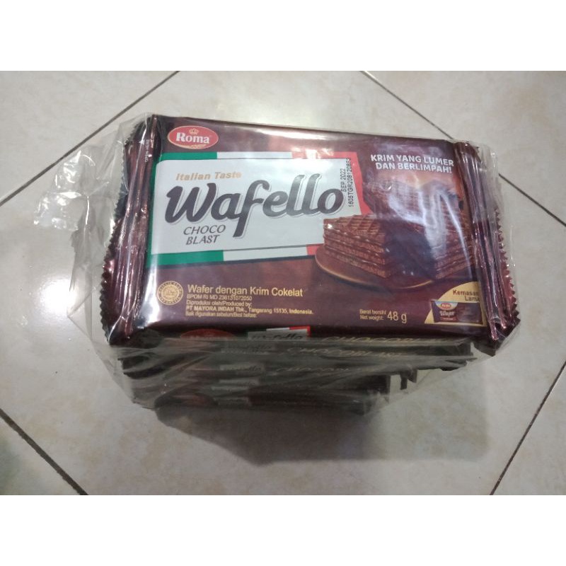 

WAFELLO COKLAT ECER 48GR