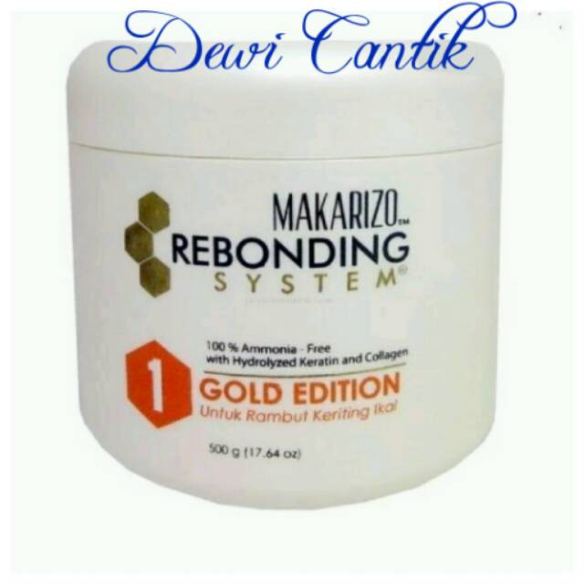 MAKARIZO REBONDING SYSTEM GOLD EDITION 500GR