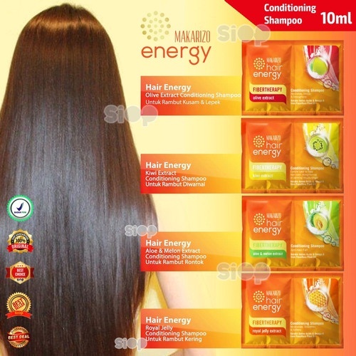 Makarizo Shampo Hair Energy Sachet 10 ml