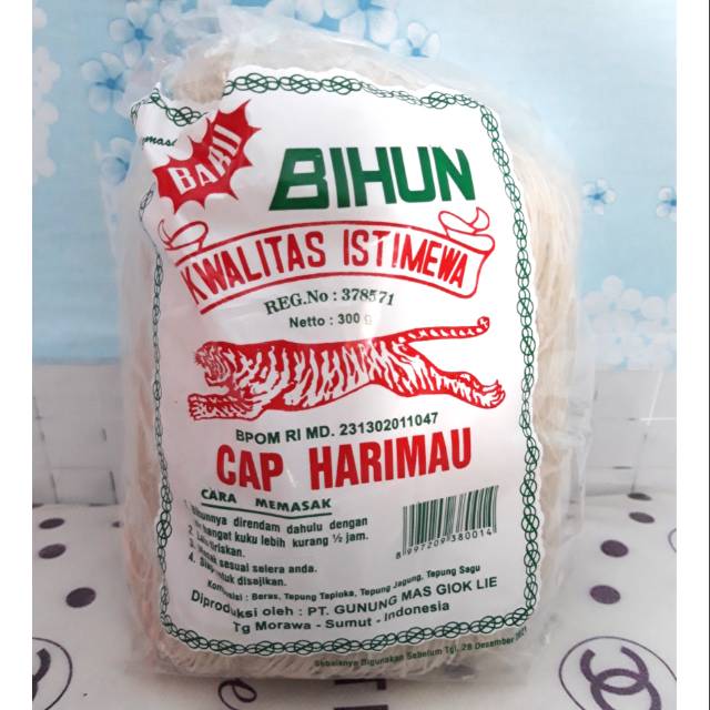 

Bihun Cap Harimau 300 g