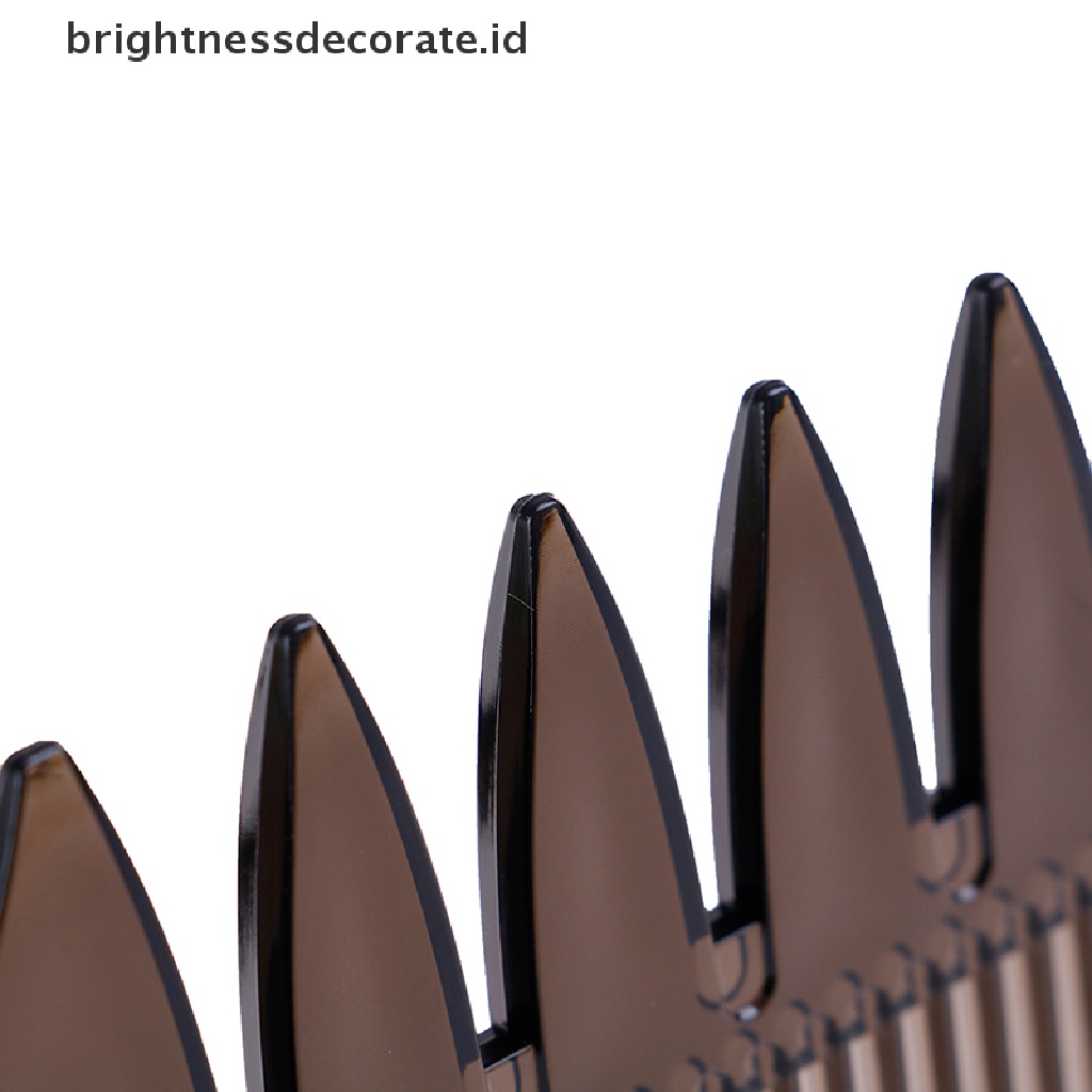 [birth] Oil Hair Comb Wide Teeth Hair Comb Classic Oil Slick Styling Hair Brush For Men [ID]